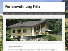 Tablet Screenshot of ferienwohnung-fritz.at